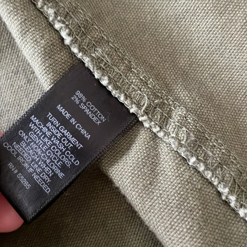 Express Green Utility Jacket - Picture 3 of 3